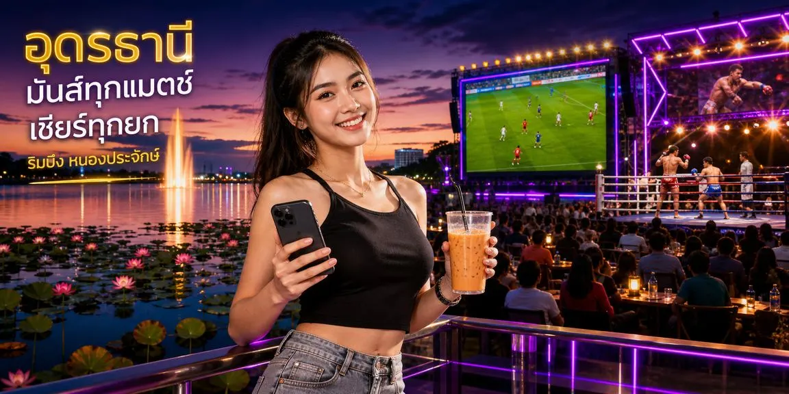 นักมวยไทยพักมุมเวทีที่อุดรธานี สื่อถึงการรู้จักหยุดพักเมื่อเริ่มติดพนัน